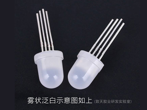 冬天環(huán)氧樹脂ab膠為什么會(huì)泛白干得慢？